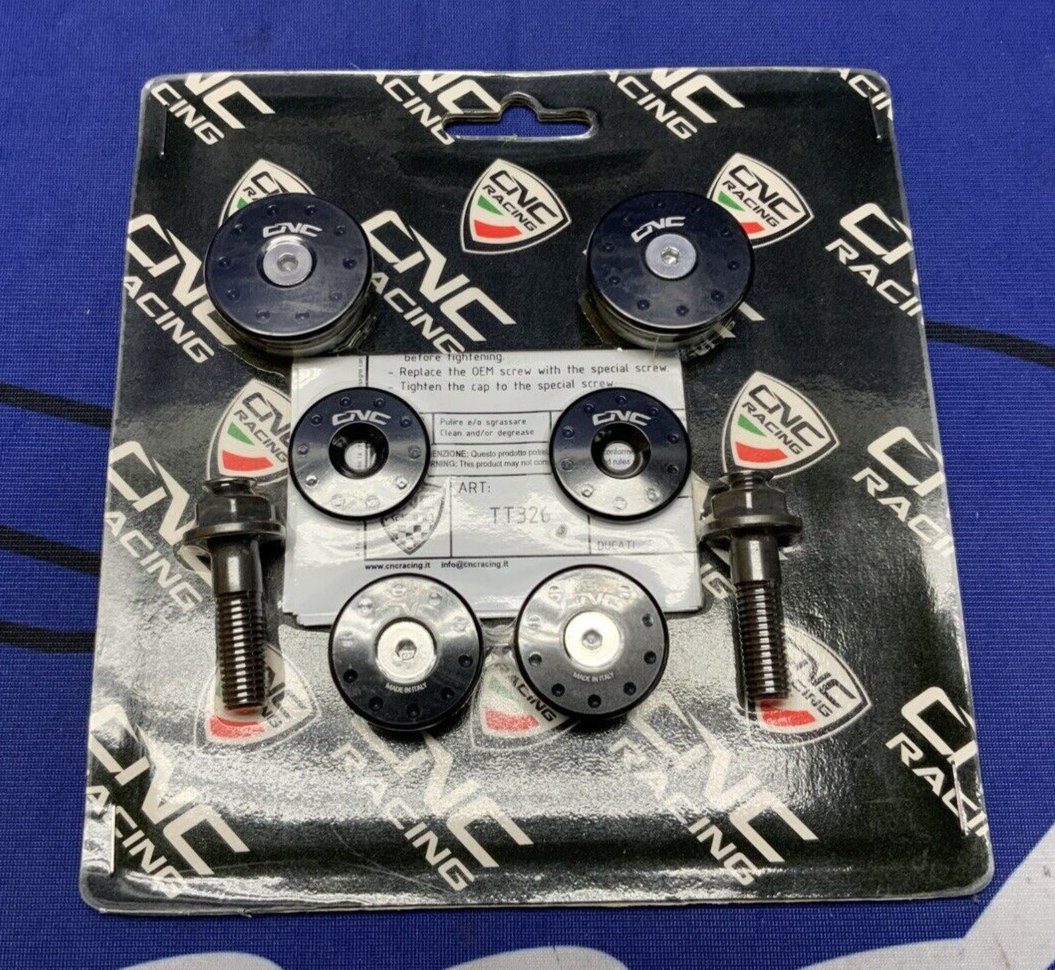 CNC Racing Frame Plugs Hypermotard 939 2016-2018 TT326