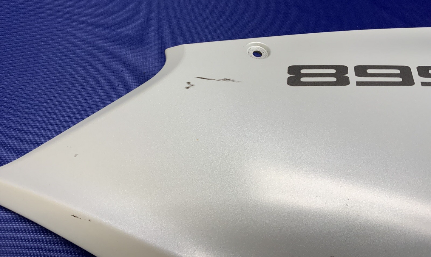 Ducati Upper Left Fairing (White) Panigale 899 2014, 2015 OEM 48015521AW