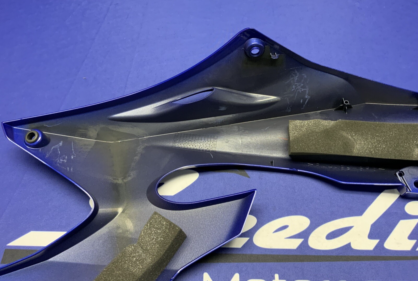 Yamaha Left Upper Fairing (Blue) YZF-R6 2017-2024 OEM BN6-2117V-00-P0