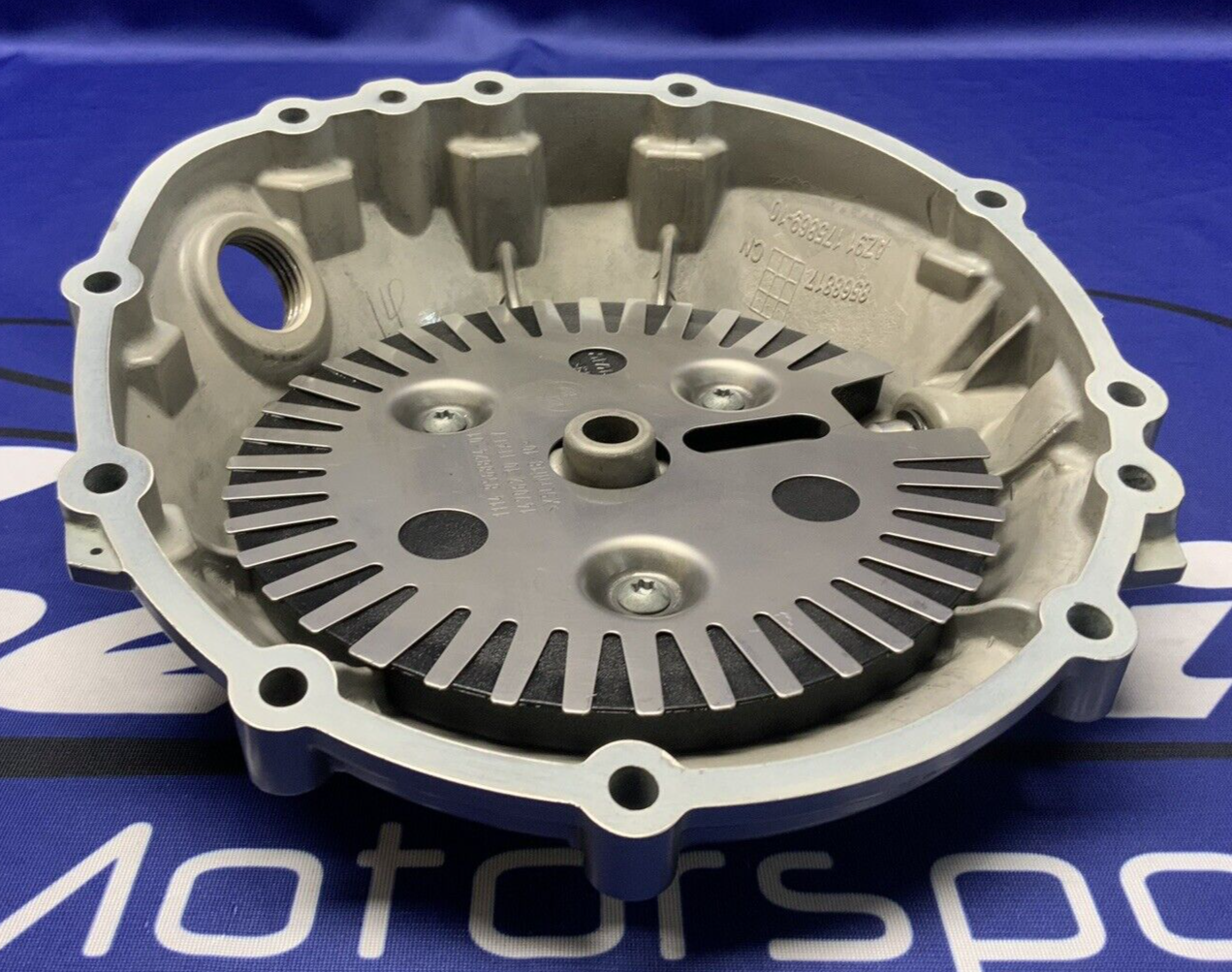 BMW Clutch Cover (Granite Gray) W/ Sound Damper M1000RR 2020-24 OEM 11149832012
