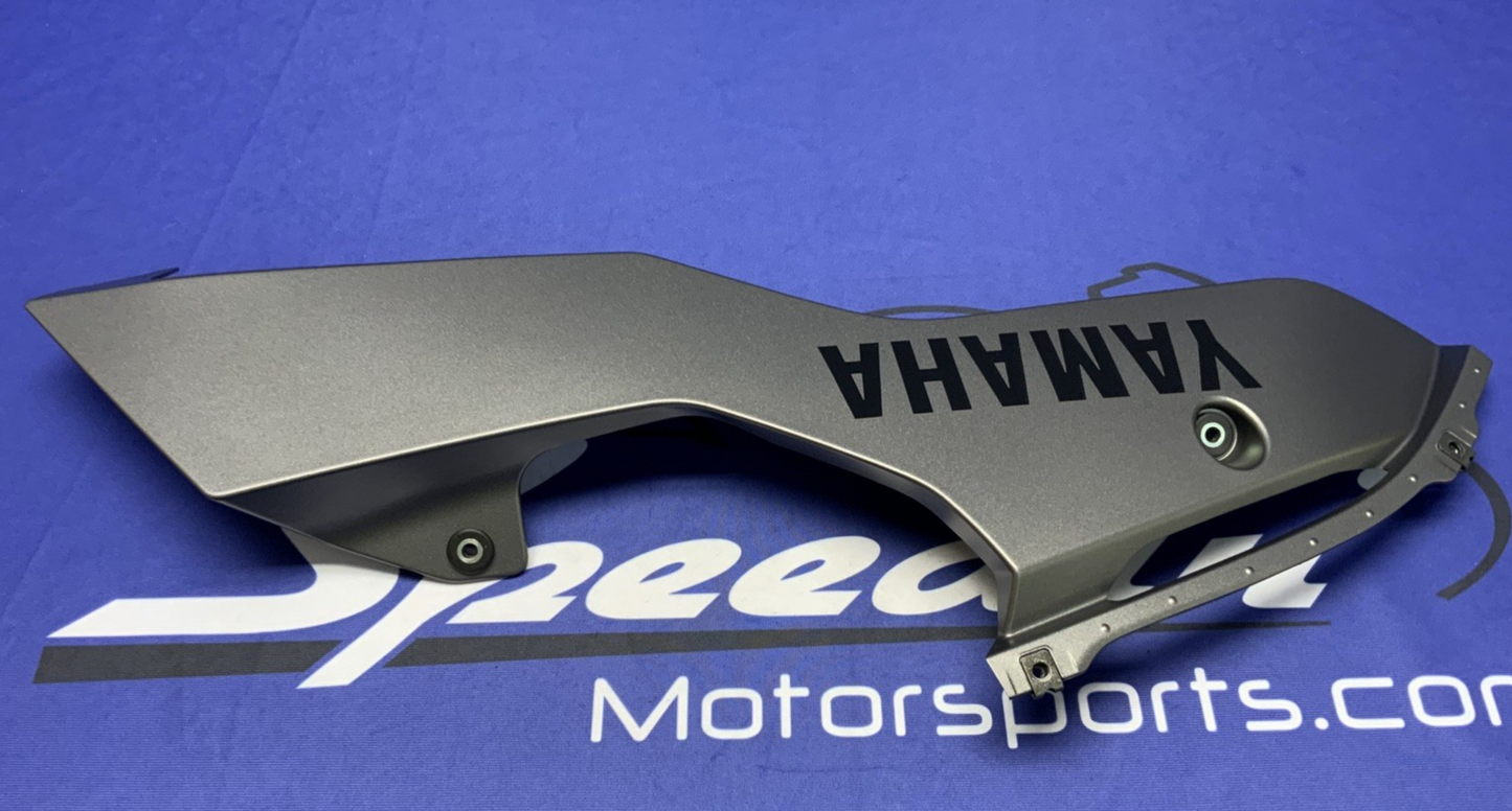 Yamaha Left Lower Fairing (Dark Gray) YZF-R6 2017-2024 OEM BN6-28385-00-P2