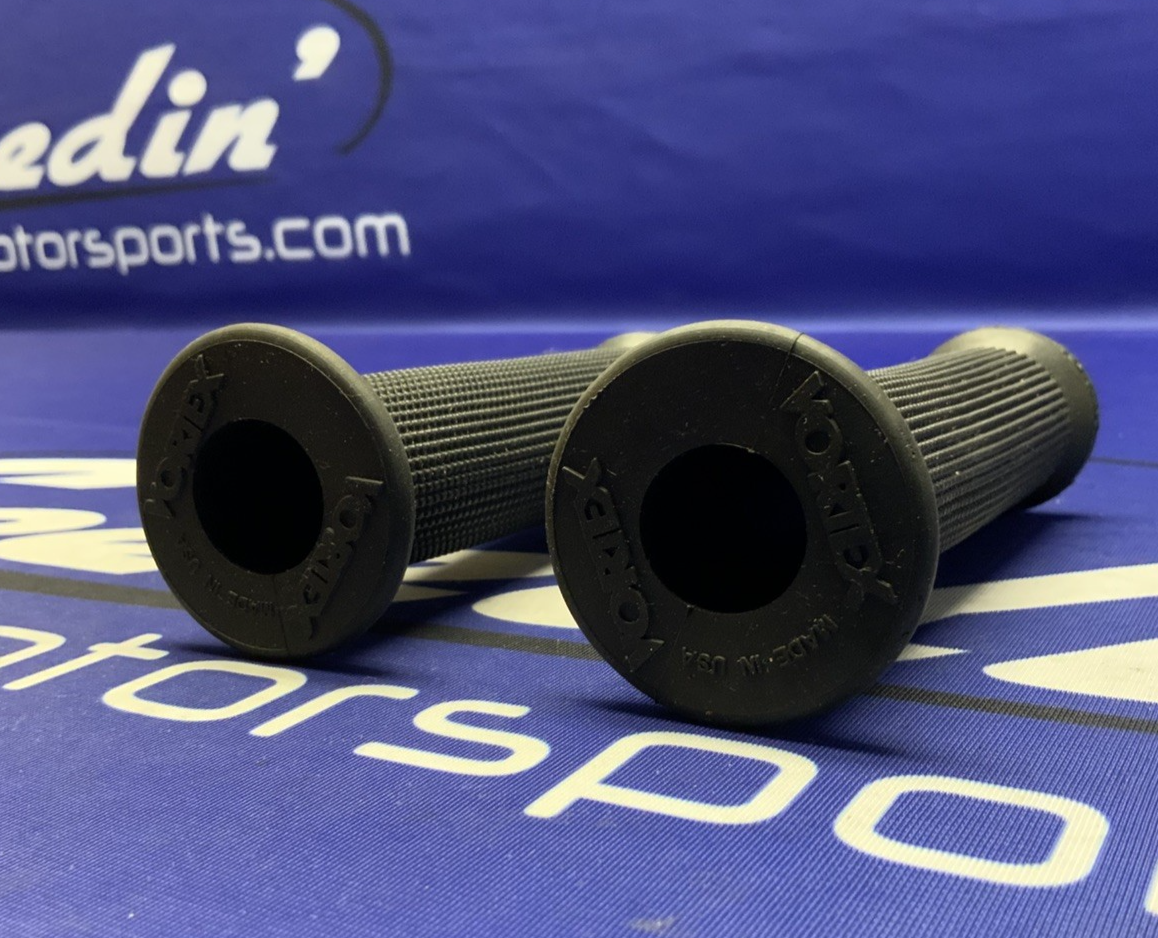Vortex Racing Motorcycle Grip Set (Black) GR101