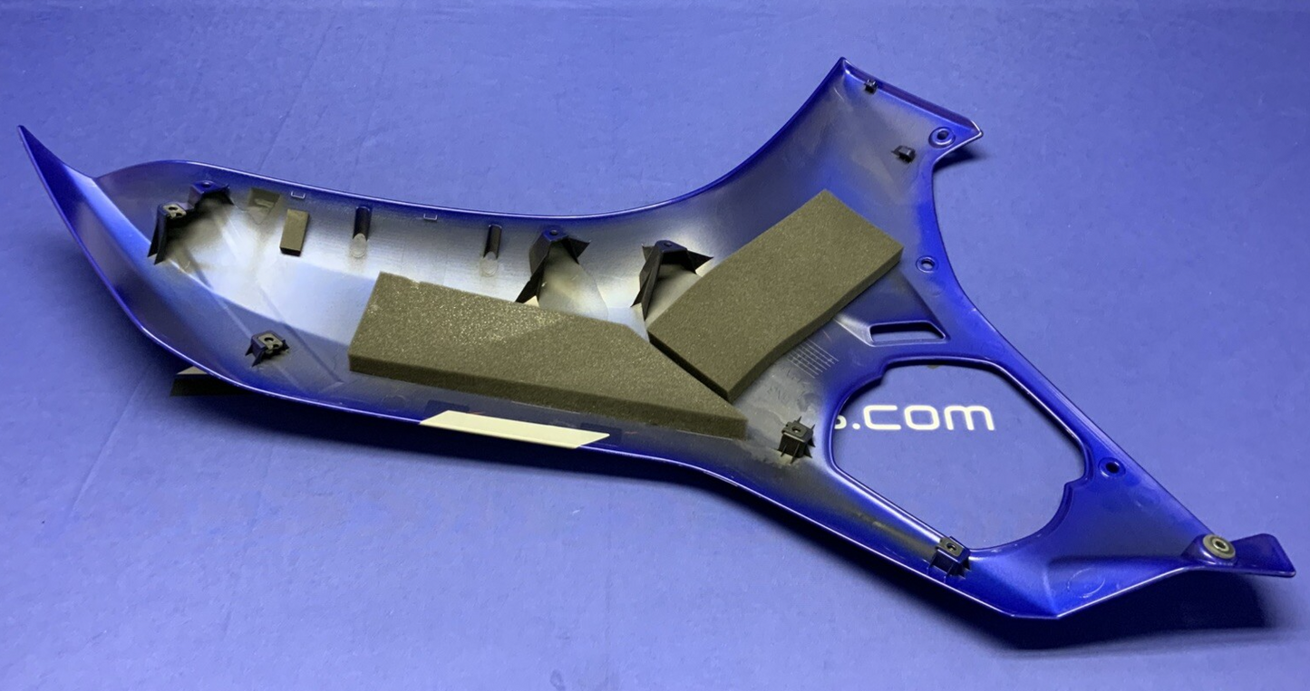 Yamaha Left Lower Fairing (Blue) YZF-R6 2017-2024 OEM BN6-W283U-90-P0