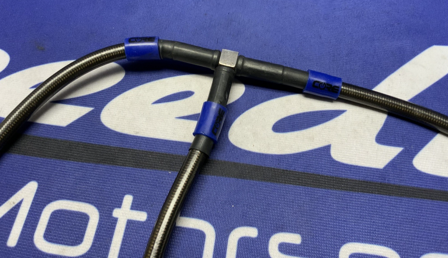 Core Moto Brake Line Set (Black &Blue) YZF-R6 2017-2024 CT2047