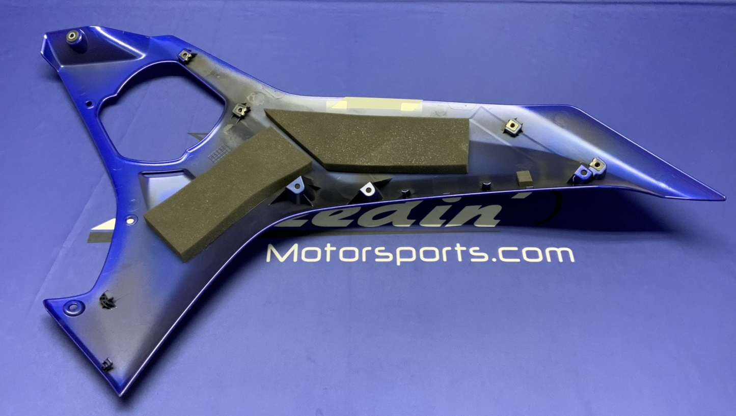 Yamaha Left Lower Fairing (Blue) YZF-R6 2017-2024 OEM BN6-W283U-90-P0