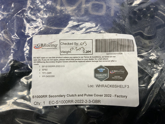 GB Racing Clutch & Timing Chain Cover S1000RR 2019-2026 EC-S1000RR-2022-2-3-GBR