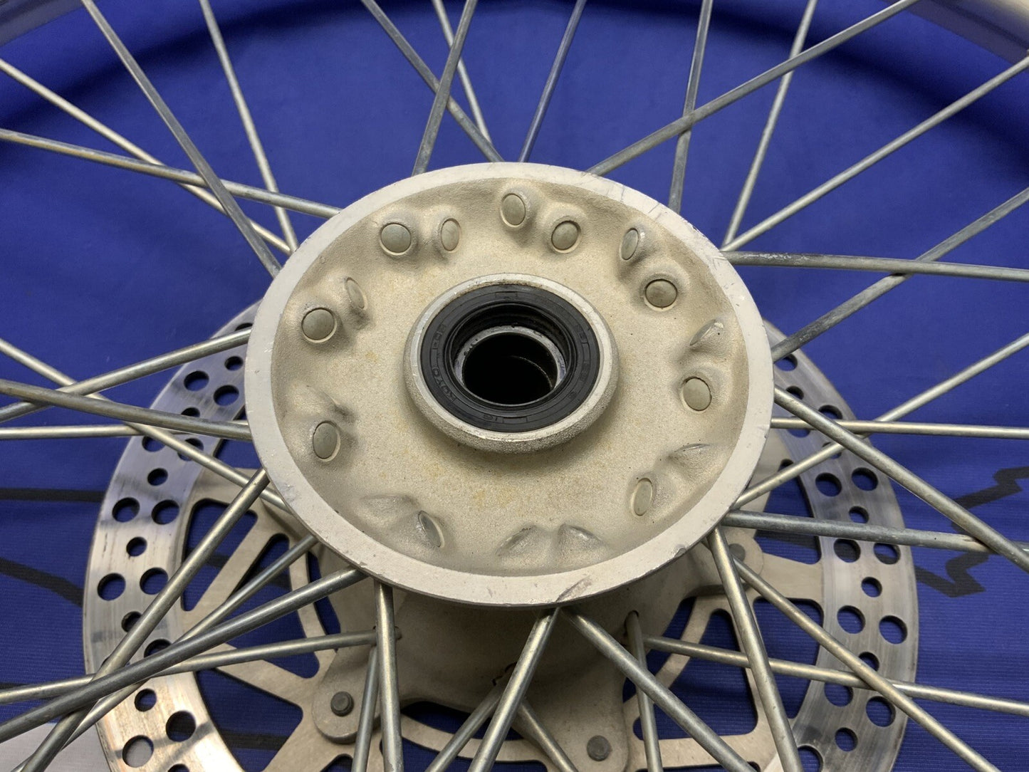 Yamaha Front Wheel Assembly YZ125-250 1990-1998 OEM 4SS-25111-01-00