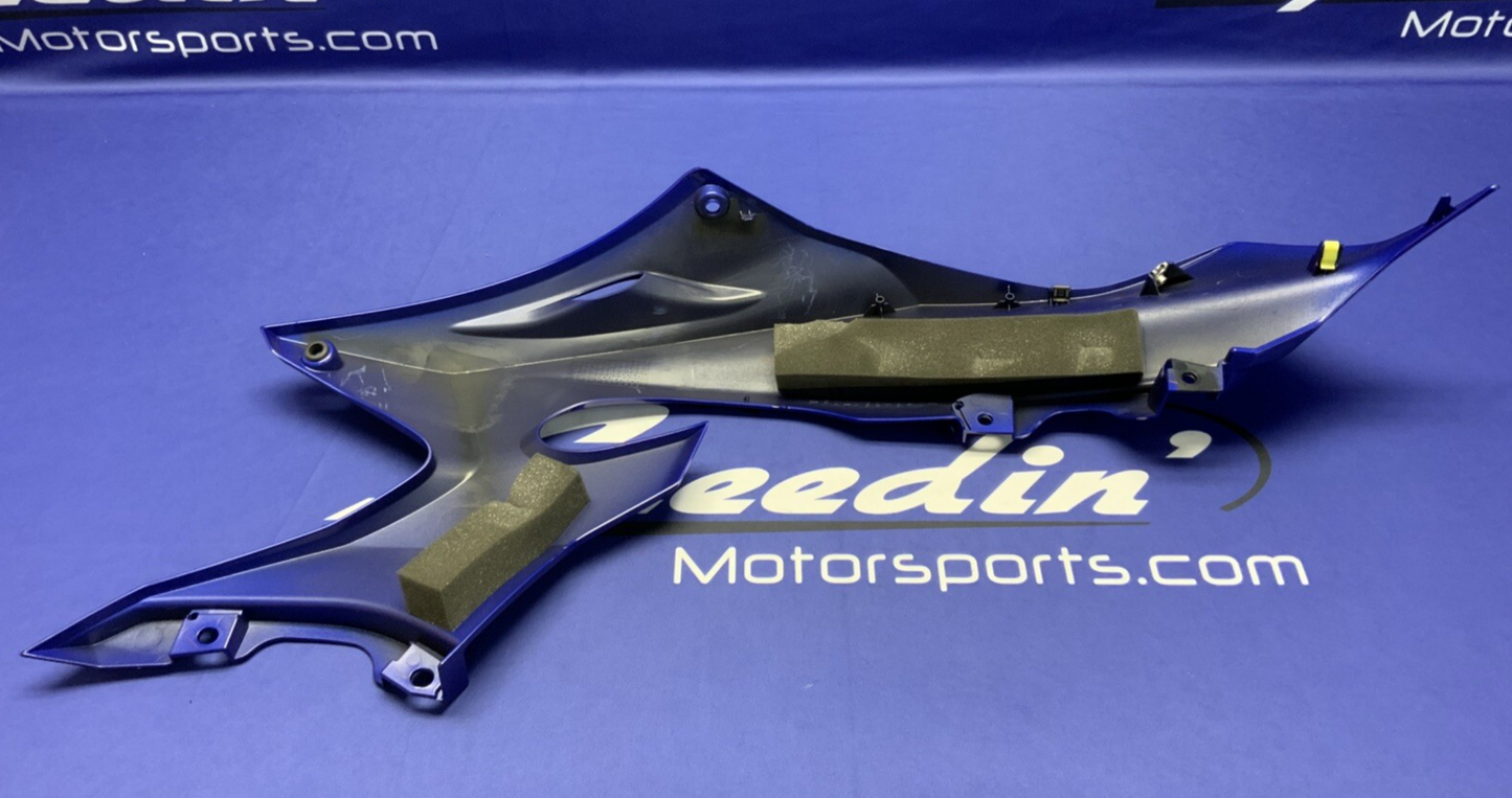 Yamaha Left Upper Fairing (Blue) YZF-R6 2017-2024 OEM BN6-2117V-00-P0