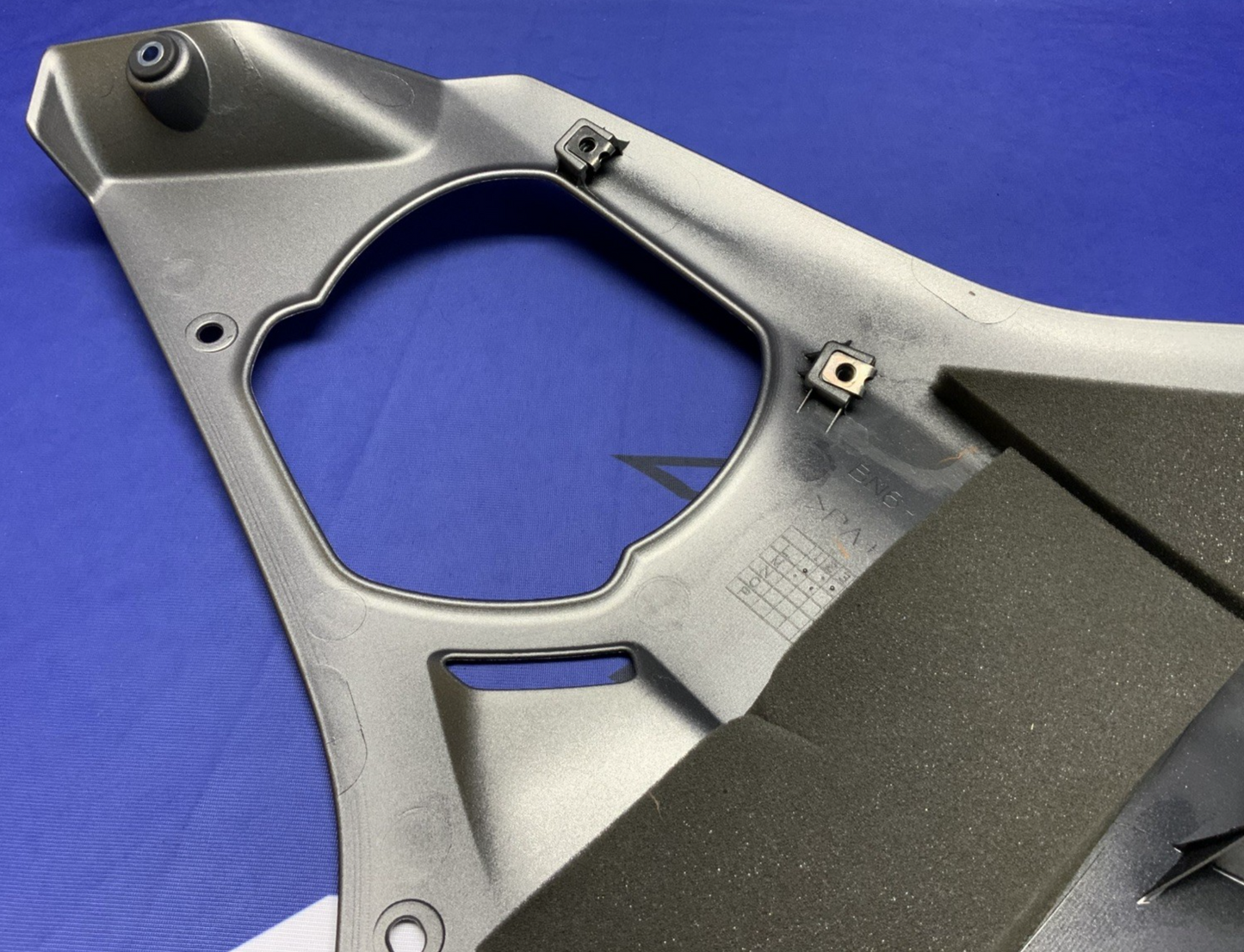 Yamaha Left Lower Fairing (Dark Gray) YZF-R6 2017-2024 OEM BN6-W283U-80-P2