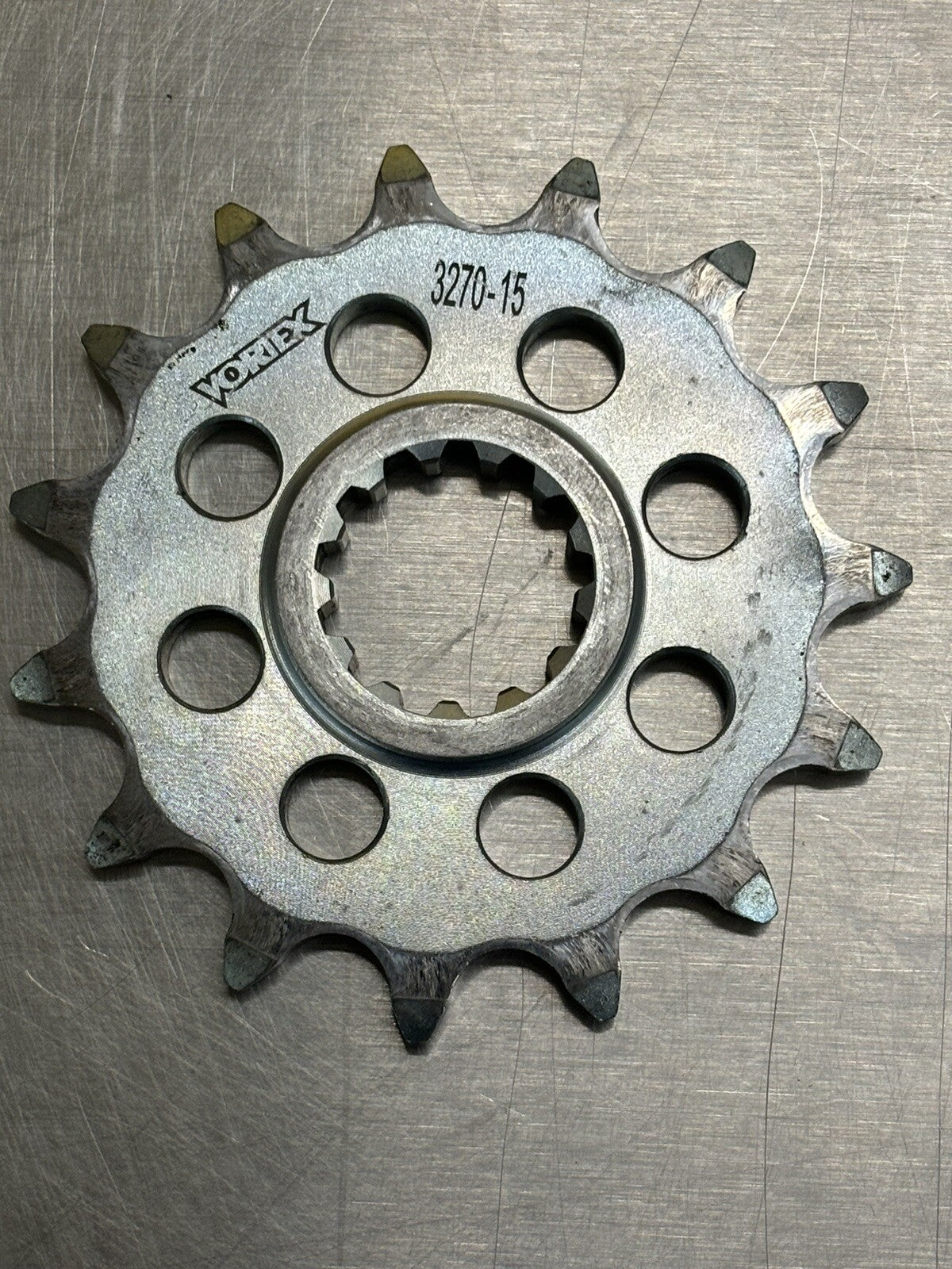 Vortex Racing Front Sprocket 15T 3270-15 Kawasaki/Suzuki/Yamaha/Triumph