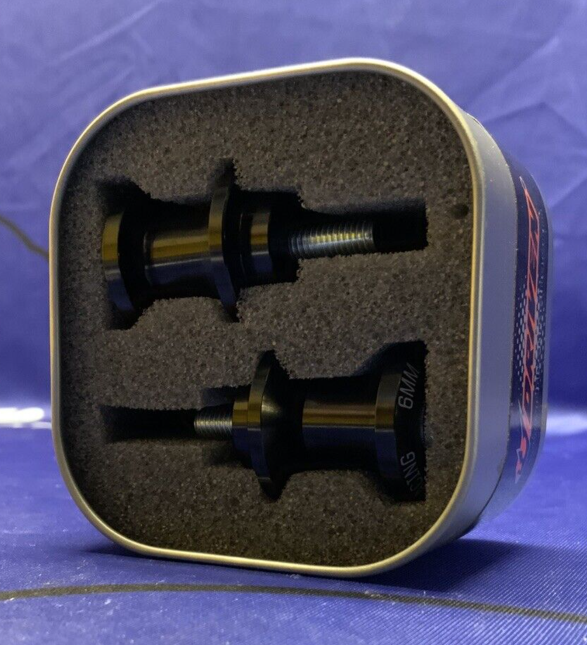 Driven Racing D Axis Spools (Black) YZF-R6 1999-2018 DXS-6 BK