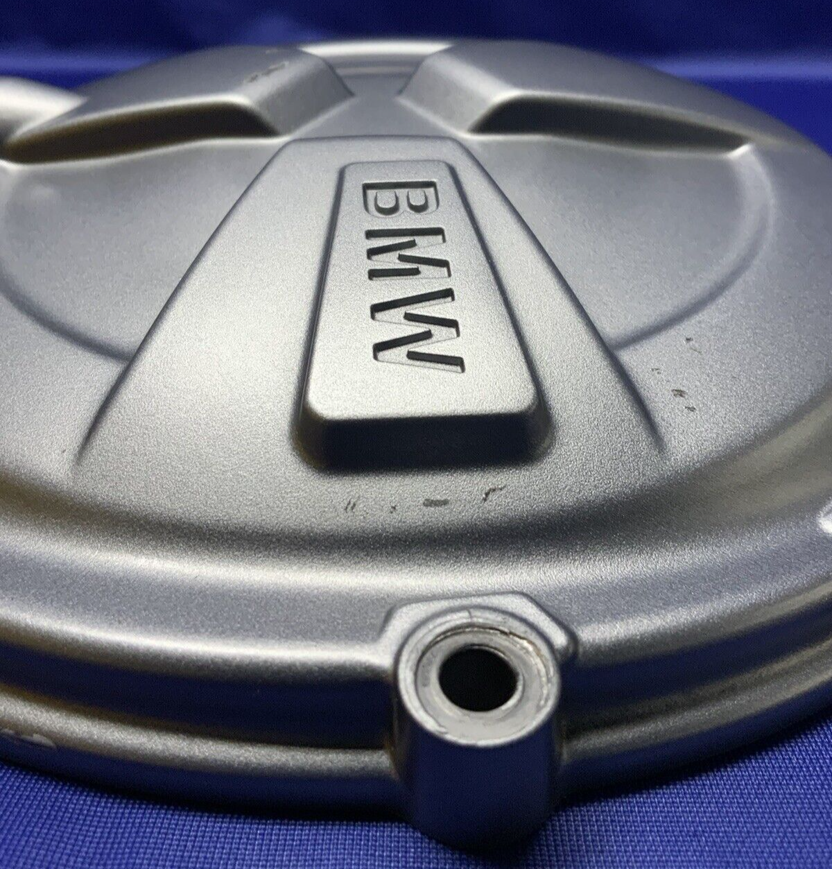 BMW Clutch Cover (Granite Gray) W/ Sound Damper M1000RR 2020-24 OEM 11149832012