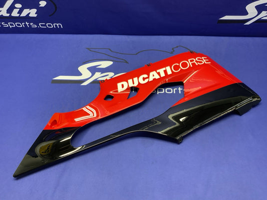 Ducati Right Lower Fairing (Anniversary Red) Panigale V2 22-25 OEM 48013772AD