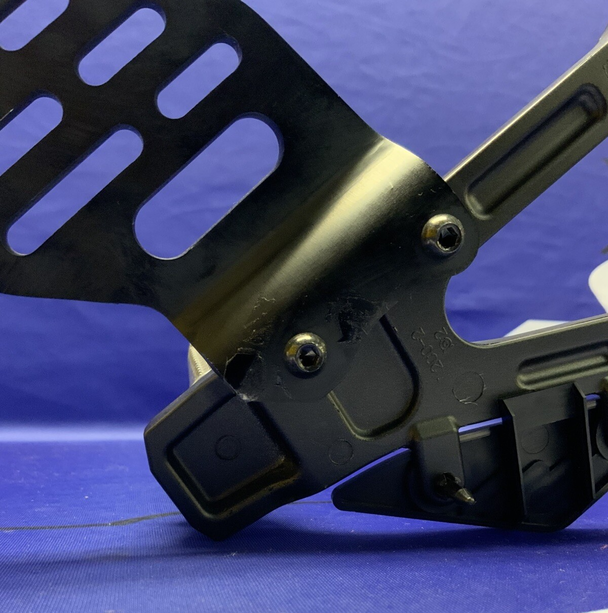 Yamaha Left Rearset (Black) YZF-R6 2012-2024 OEM 2C0-27442-10-00