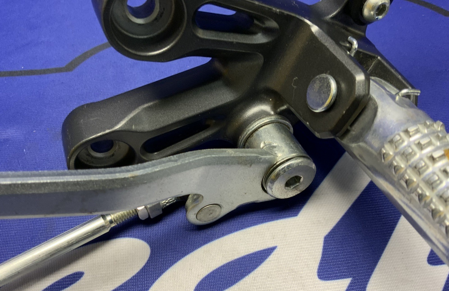 Yamaha Left Rear Set Assembly YZF-R7 2022-2025 OEM BEB-27442-00-00