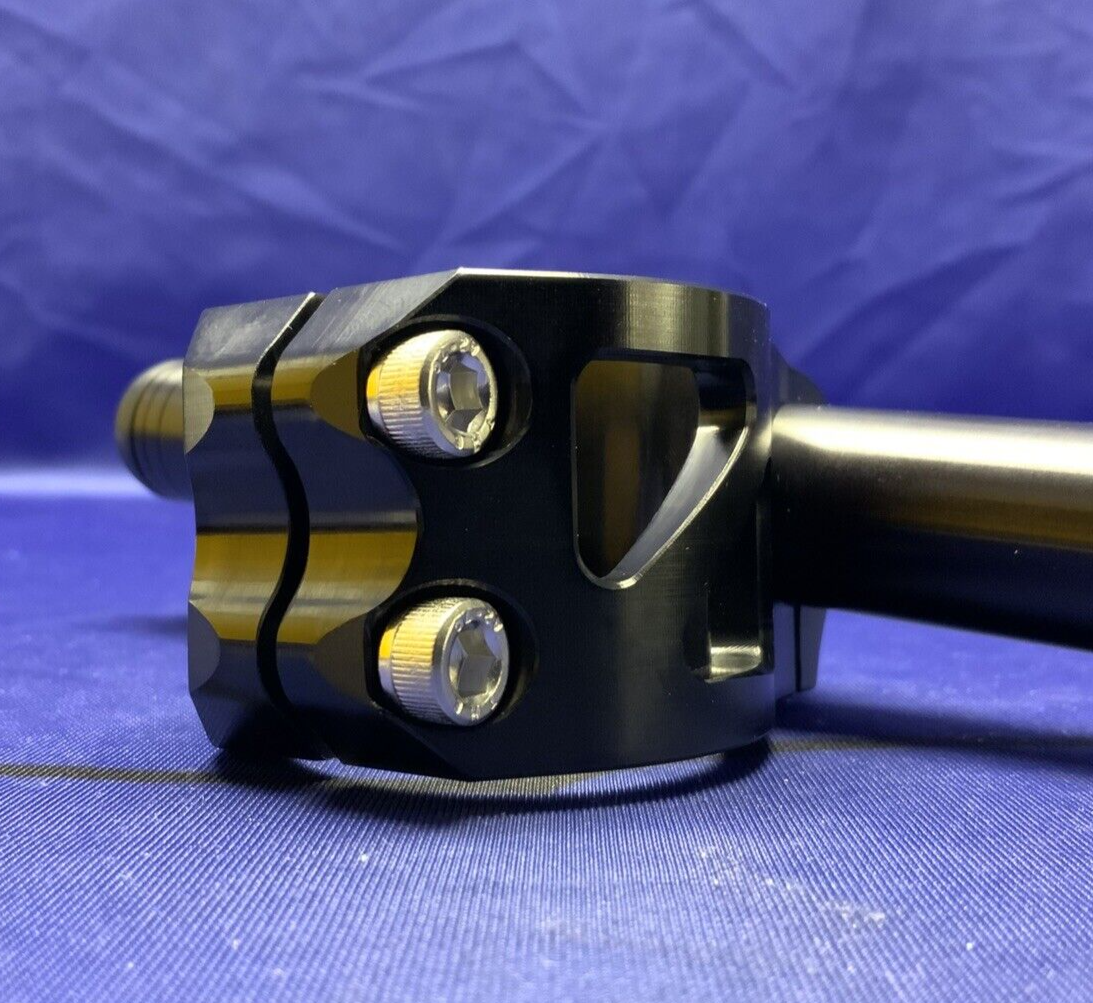 Driven Racing Standard Clip-On Handle Bar Set Left & Right (Black) 41mm DCLO-41