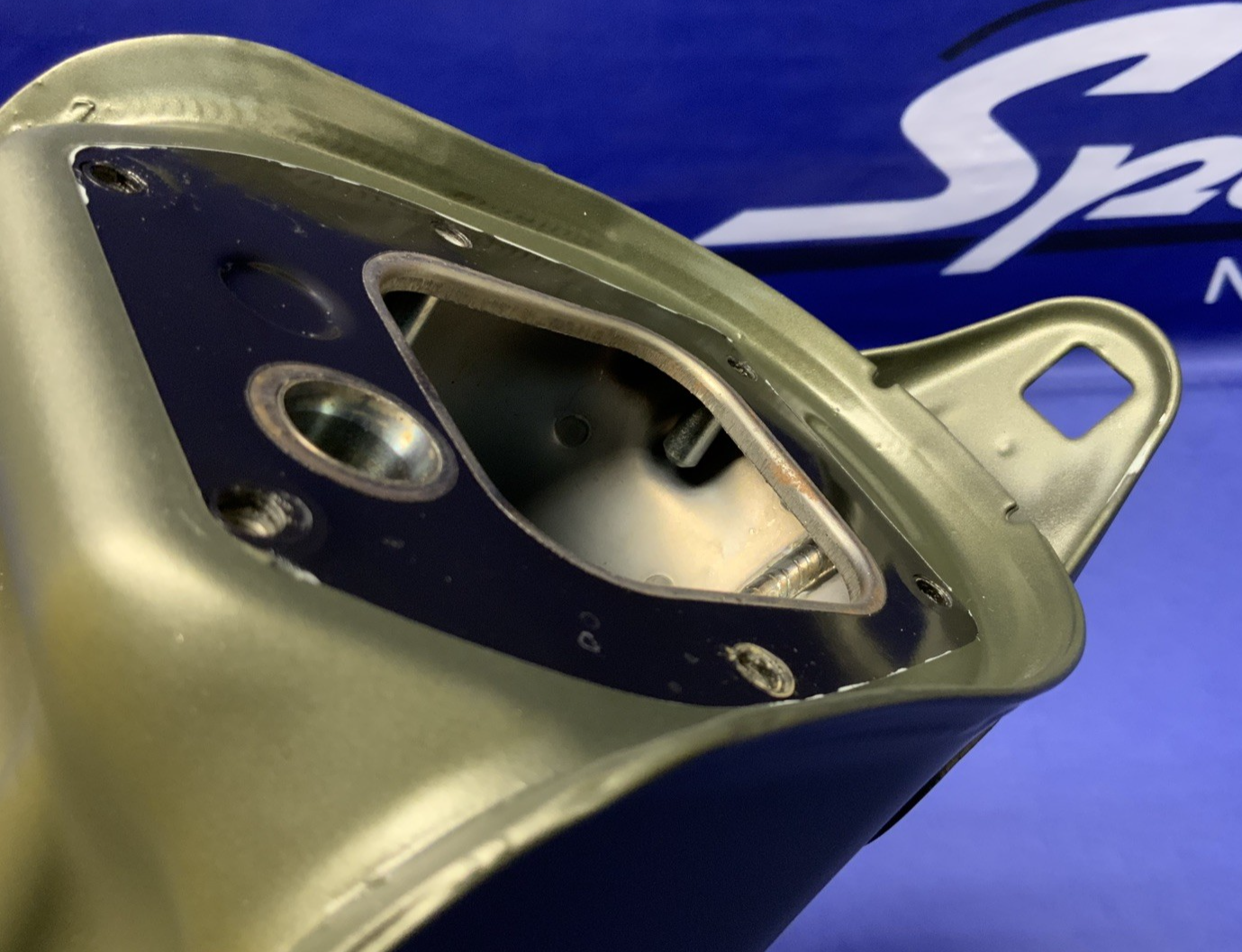 Ducati Gas Tank (Storm Green) Streetfighter V2 2023-2024 OEM 58612931AF