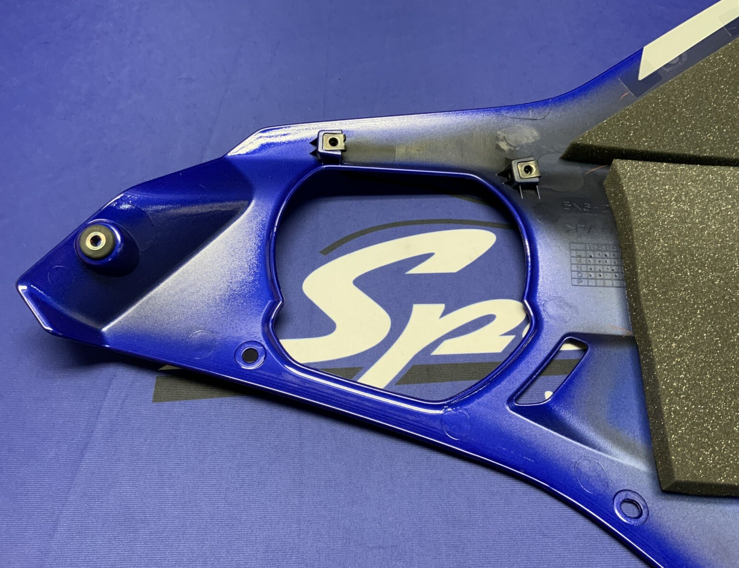 Yamaha Left Lower Fairing (Blue) YZF-R6 2017-2024 OEM BN6-W283U-90-P0