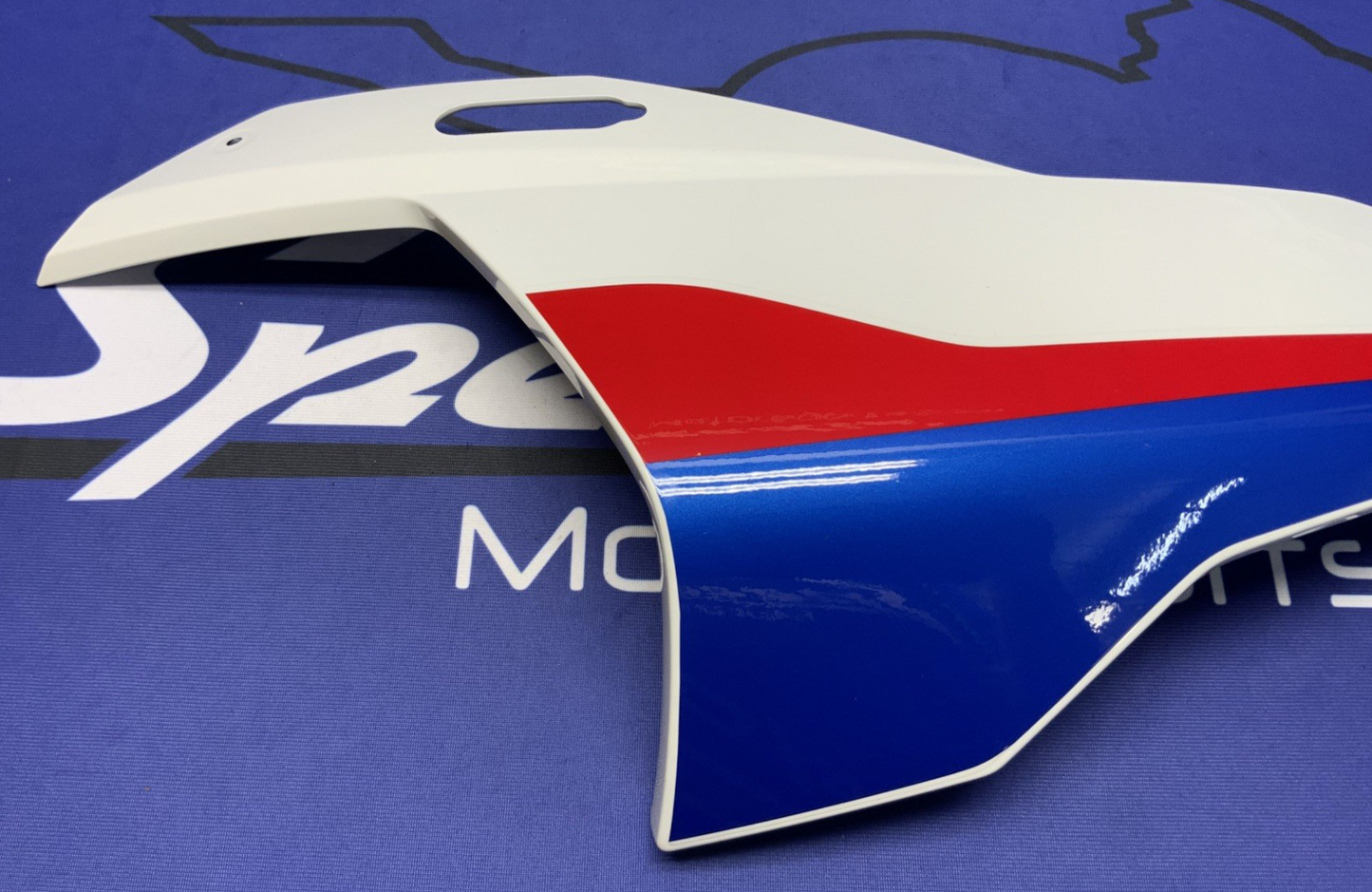 BMW Right Upper Front Fairing (White,Blue,Red) S1000RR 2019-2022 OEM 46638569782