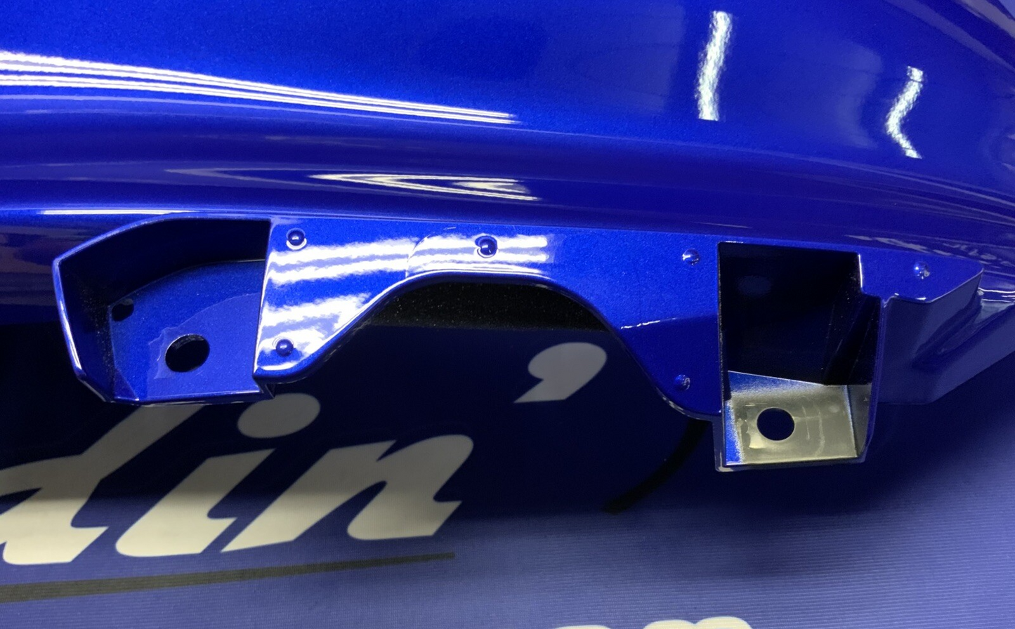 Yamaha Right Upper Fairing (Blue) YZF-R6 2017-2024 OEM BN6-2117W-00-P0