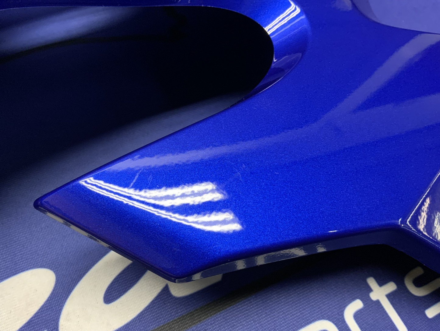 Yamaha Left Upper Fairing (Blue) YZF-R6 2017-2024 OEM BN6-2117V-00-P0