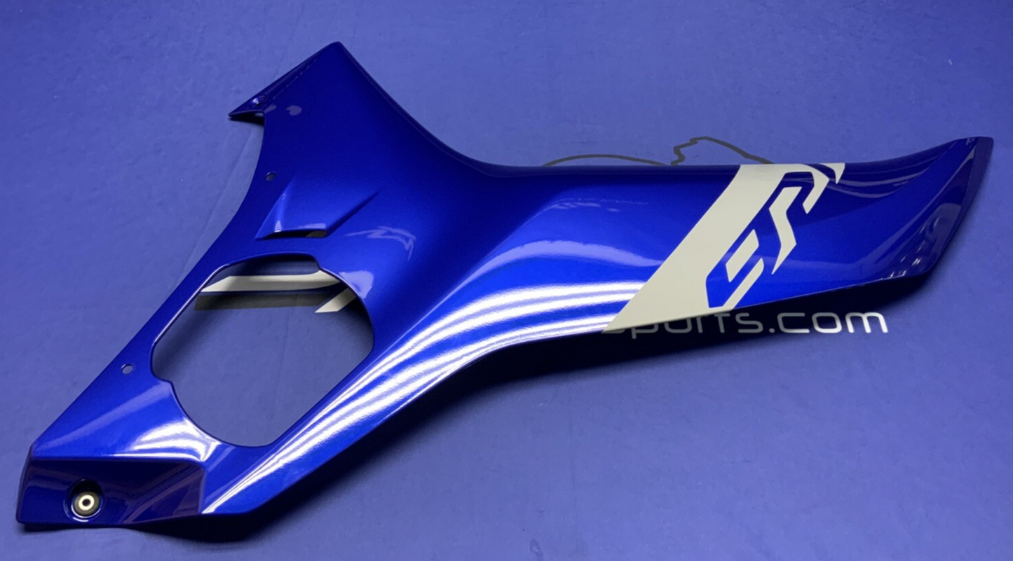 Yamaha Left Lower Fairing (Blue) YZF-R6 2017-2024 OEM BN6-W283U-90-P0