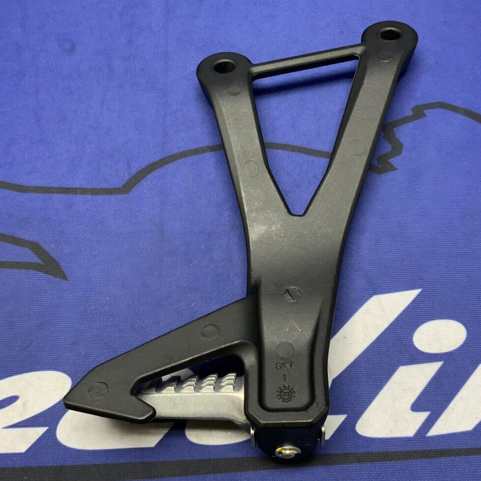 Kawasaki Left Passenger Foot Rest (Black) ZX-4R/RR 2023-2025 OEM 35063-1488-18R