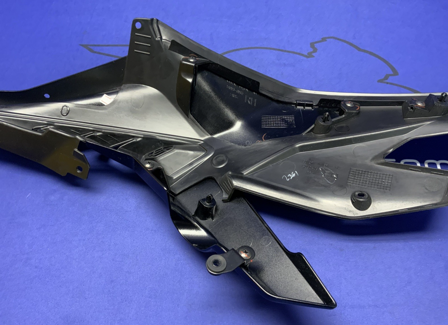 Kawasaki Right Tank Fairing (KRT) ZX-4R/RR 2023-2025 OEM 14093-0963-H8