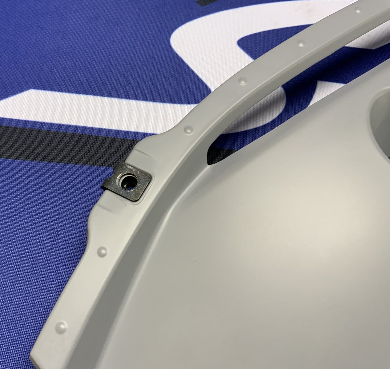 Yamaha Left Lower Fairing (Gray) YZF-R6 2017-2024 OEM BN6-28385-00-P4