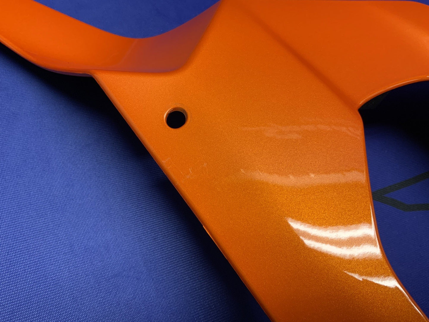 Yamaha Right Complete Fairing (Orange) YZF-R6 2017-2024 OEM BN6-W283V-B0-P4