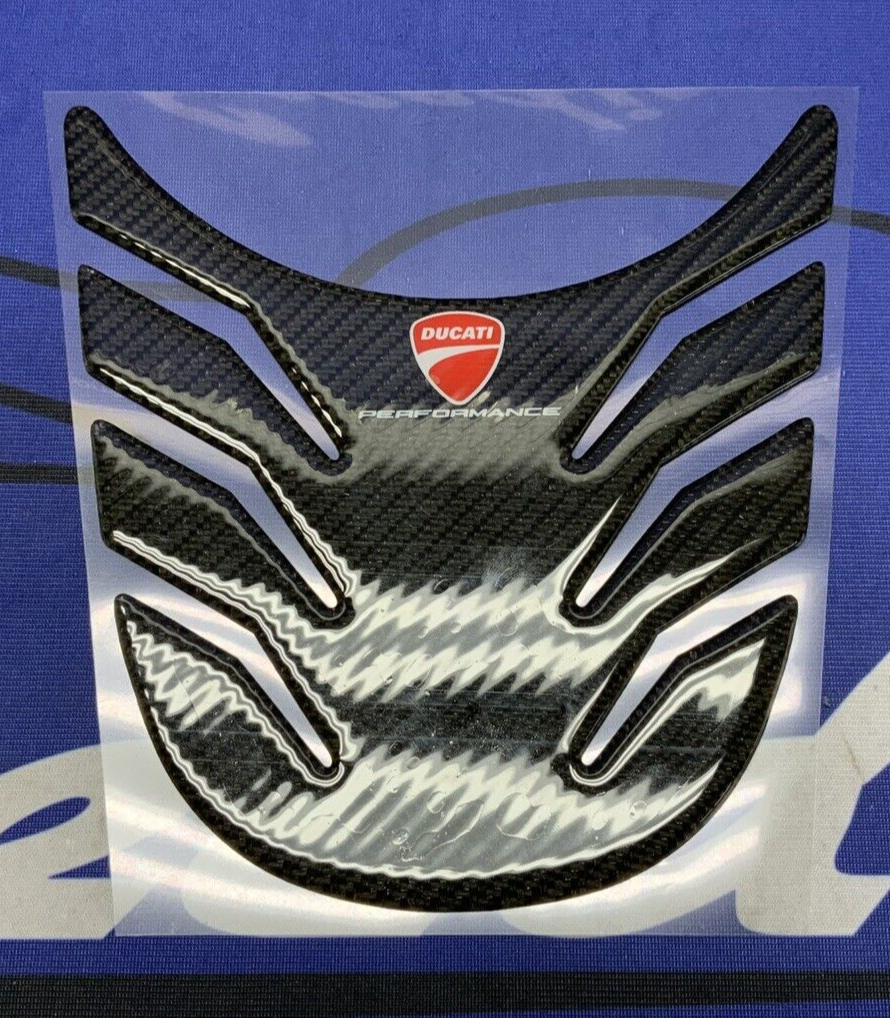 Ducati Performance Carbon Tank Guard Multistrada 1200 2010-2013 OEM 969A01710B