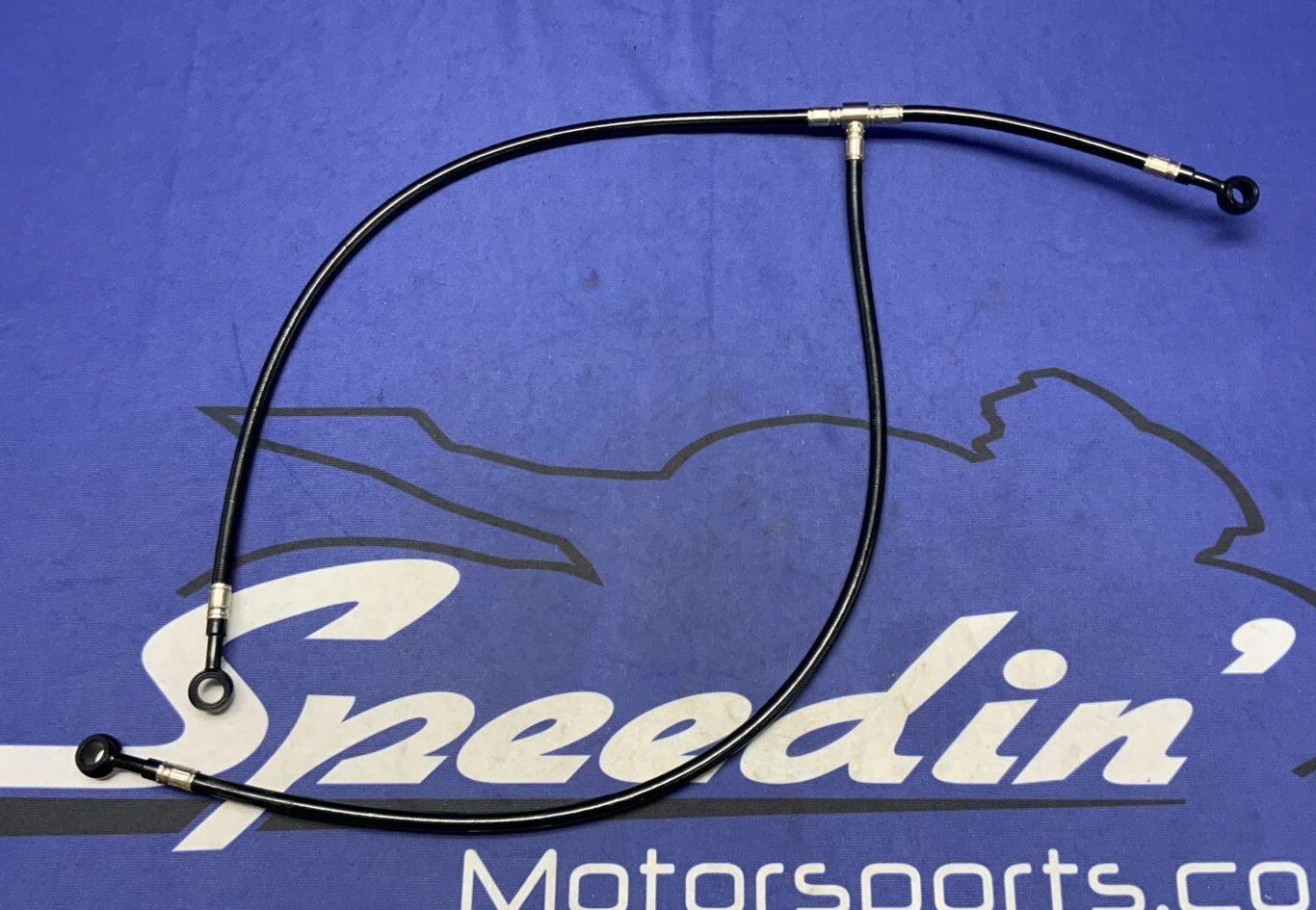 Galfer Front Brake Lines W/ Brembo Fitting GSXR 600/750 11-25 GLF-FK003D419-2-B