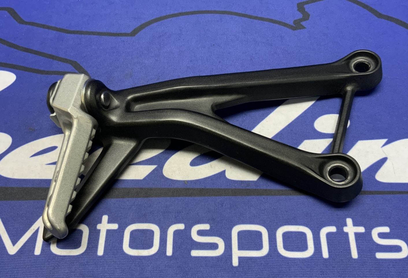 Kawasaki Left Passenger Foot Rest (Black) ZX-4R/RR 2023-2025 OEM 35063-1488-18R