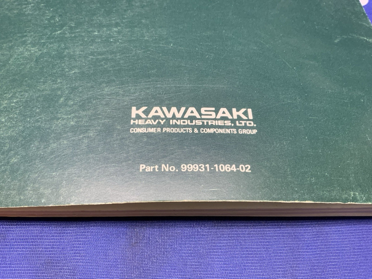Kawasaki General Assembly & Prep Manual 1983-1994 OEM 99931-1064-02