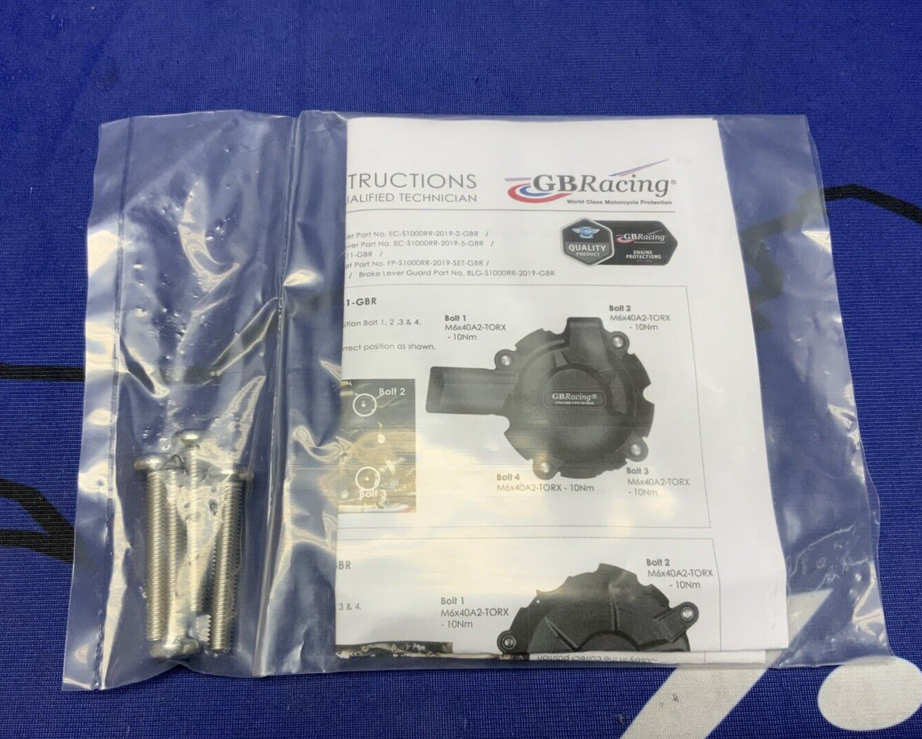 GB Racing Secondary Clutch Cover S1000RR 2018-2022 EC-S1000RR-2019-2-GBR