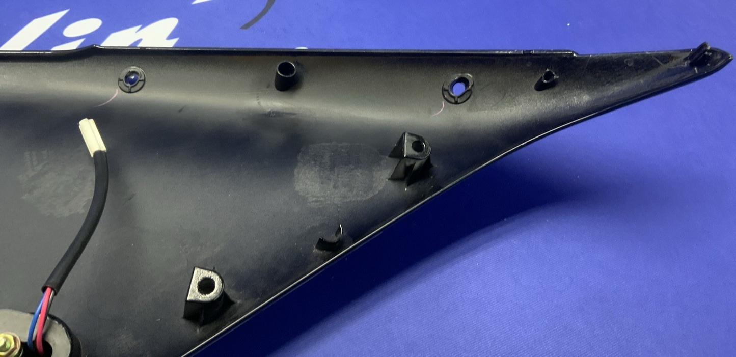 Yamaha Left Upper Fairing (Raven Black) R1 2012-2014 OEM 14B-2835U-10