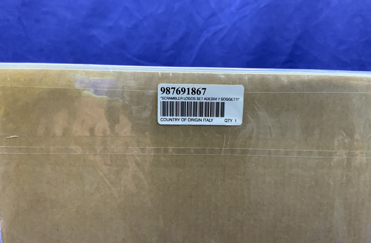Ducati "Scrambler Logo" Sticker Set OEM 987691867