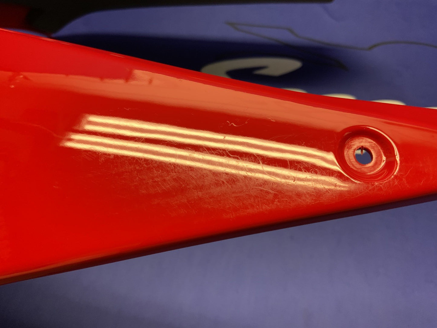Ducati Right Upper Fairing Red Panigale V2 2020-2025 OEM 4801A861AB-2