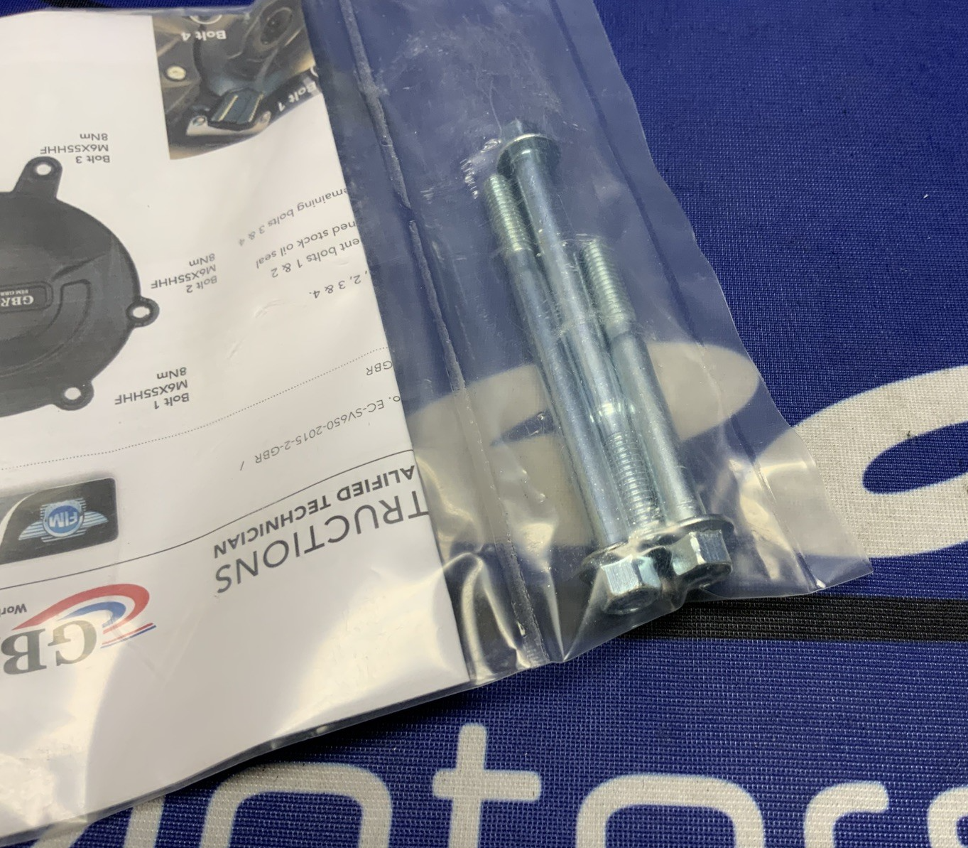 GB Racing Secondary Water Pump Cover SV650 2015-2025 EC-SV650-2015-5-GBR