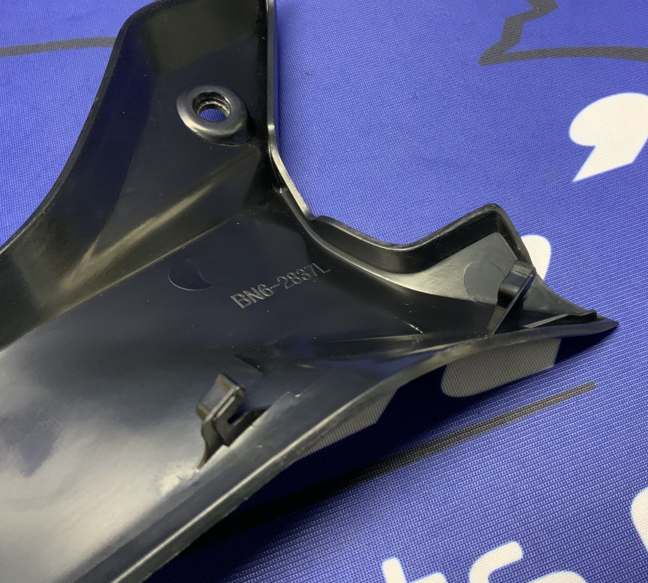 Yamaha Left Inner Console Panel Fairing YZF-R6 2017-2024 OEM BN6-2837L-00-00