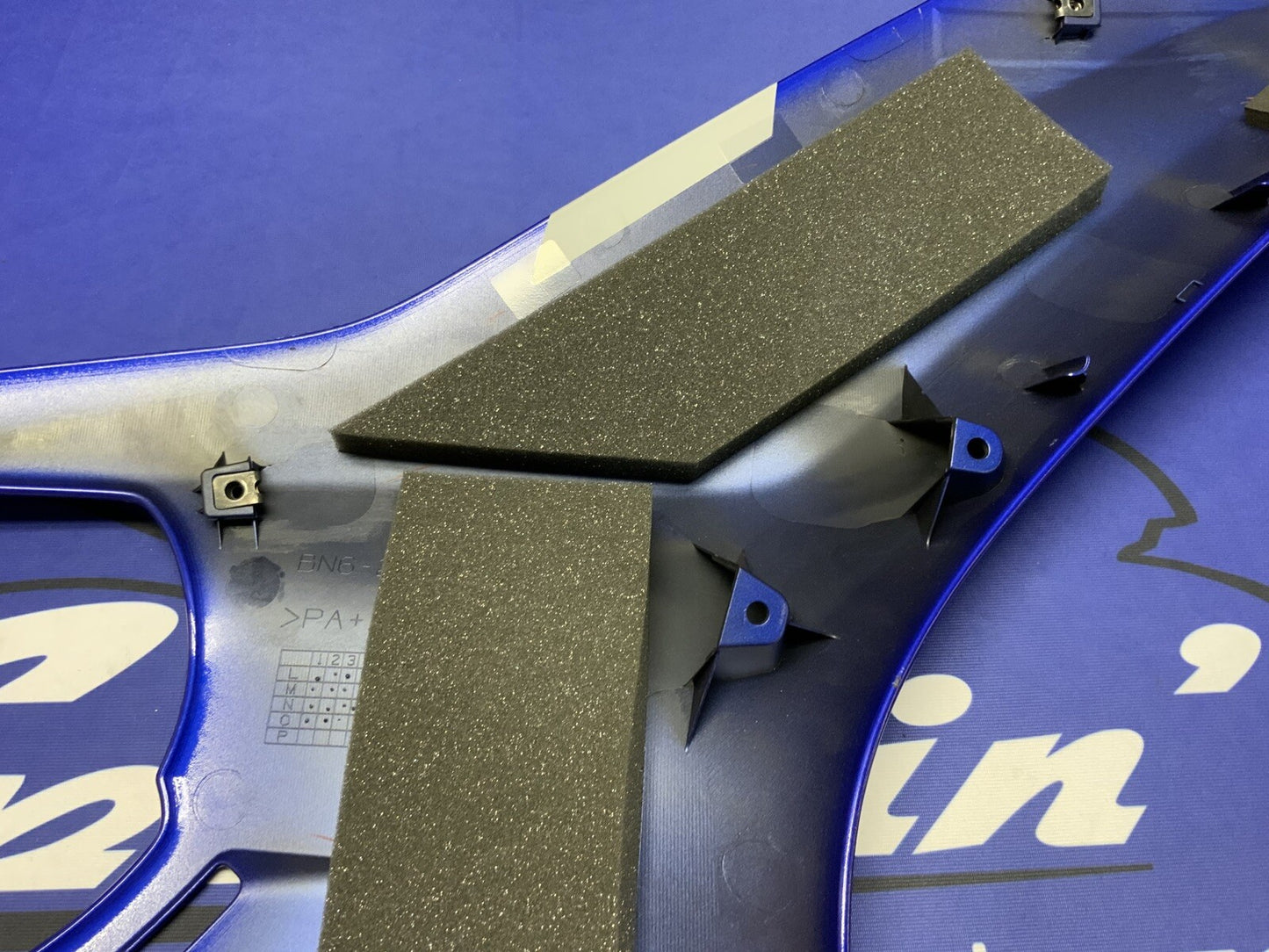 Yamaha Left Lower Fairing (Blue) YZF-R6 2017-2024 OEM BN6-W283U-90-P0