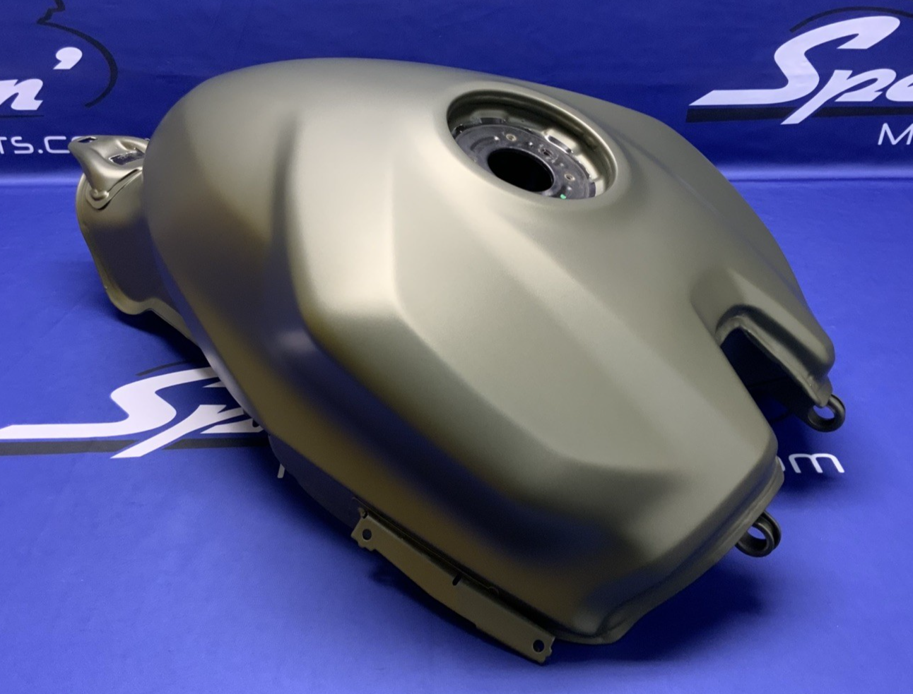Ducati Gas Tank (Storm Green) Streetfighter V2 2023-2024 OEM 58612931AF