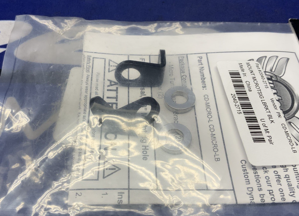 Custom Dynamics CD Micro Turn Signal Mount 20402715