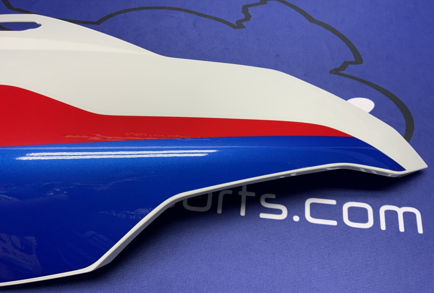 BMW Right Upper Front Fairing (White,Blue,Red) S1000RR 2019-2022 OEM 46638569782