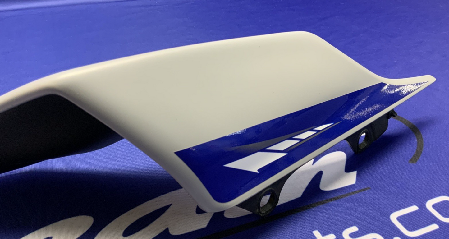 Yamaha Right Tail Fairing (Gray & Blue) YZF-R6 2017-2024 OEM BN6-W2172-50-P5
