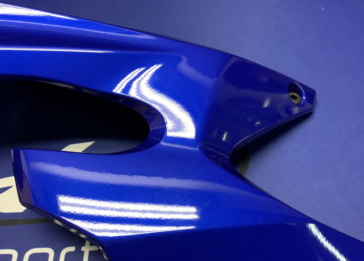 Yamaha Left Upper Fairing (Blue) YZF-R6 2017-2024 OEM BN6-2117V-00-P0