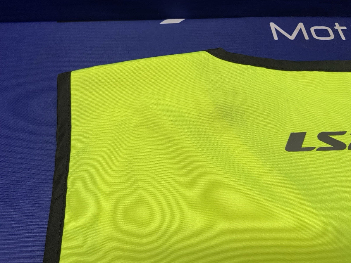 LS2 Hi-Vis Motorcycle Vest Medium MV109-666R3