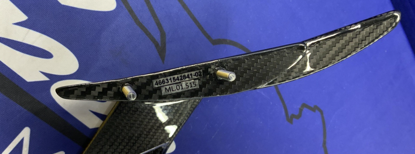 BMW Carbon Left Winglet M1000RR 2020-2023 OEM 46631542841