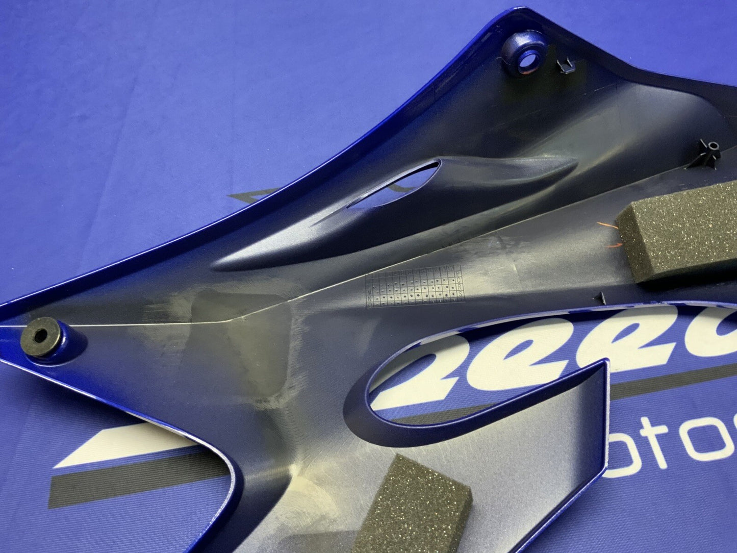 Yamaha Left Upper Fairing (Blue) YZF-R6 2017-2024 OEM BN6-2117V-00-P0