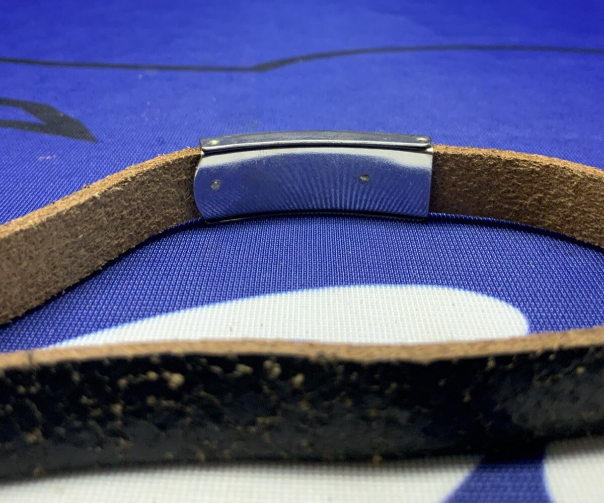 Ducati Retro Leather Bracelet OEM 987680290